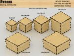Plantillas de corte láser para cajas de madera - Diseños creativos para proyectos DIY