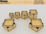 Plantillas de corte láser para cajas de madera - Diseños creativos para proyectos DIY - Imagen 2