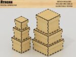 Plantillas de corte láser para cajas de madera - Diseños creativos para proyectos DIY - Imagen 3