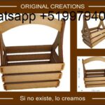 Caja Huacal Personalizada - Diseño Exclusivo en Corte Láser para Decoración y Almacenamiento