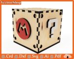 Caja Sorpresa Mario Bros para Corte Láser - Vectores y Arte Decorativo para Proyectos Creativos - Imagen 6