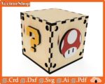 Caja Sorpresa Mario Bros para Corte Láser - Vectores y Arte Decorativo para Proyectos Creativos - Imagen 5