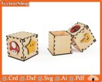 Caja Sorpresa Mario Bros para Corte Láser - Vectores y Arte Decorativo para Proyectos Creativos - Imagen 2