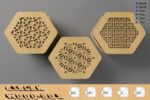 Caja de regalo de madera decorativa personalizada con corte láser para ocasiones especiales - Imagen 7