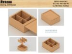 Caja Personalizada de Madera - Diseño Único con Corte Láser para Regalos y Decoración