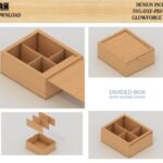 Caja Personalizada de Madera - Diseño Único con Corte Láser para Regalos y Decoración