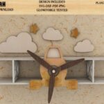 Estante de Pared de Madera Biplano: Diseño Moderno y Funcional para Decoración del Hogar