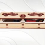 Caja de regalo para tarjetas de regalo - Archivo de corte láser personalizable