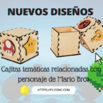 Caja Sorpresa Mario Bros para Corte Láser - Vectores y Arte Decorativo para Proyectos Creativos
