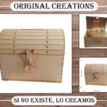 Caja de Fiesta Personalizada - Diseño Creativo con Corte Láser para Celebraciones