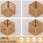 Estuches para bolígrafos con 4 diseños únicos y personalizados para regalo