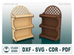 Soporte de Exhibición Personalizado para Corte Láser - Ideal para Tiendas y Eventos