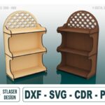 Soporte de Exhibición Personalizado para Corte Láser - Ideal para Tiendas y Eventos