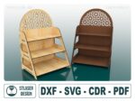 Soporte de Exhibición Personalizado para Corte Láser - Ideal para Tiendas y Ferias Comerciales