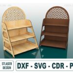 Soporte de Exhibición Personalizado para Corte Láser - Ideal para Tiendas y Ferias Comerciales