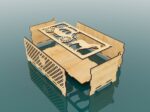 Caja decorativa de madera | Archivos SVG para corte láser personalizable - Imagen 3
