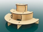 Soporte de Exhibición Personalizable para Corte Láser - Ideal para Tiendas y Ferias - Imagen 2
