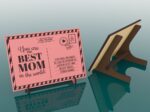 Diseños SVG de mamás para corte láser | Plantillas creativas para regalos personalizados - Imagen 3
