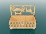 Caja decorativa de madera | Archivos SVG para corte láser personalizable - Imagen 2
