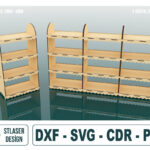 Soporte de Exhibición para Corte Láser Personalizado - Ideal para Tiendas y Ferias