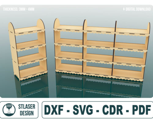 Soporte de Exhibición para Corte Láser Personalizado - Ideal para Tiendas y Ferias