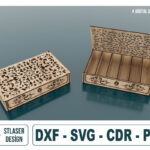 Archivos para Corte Láser: Caja de Joyas Personalizable para Manualidades y Regalos Crafts