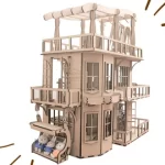 Casa Velario: Diseño Elegante y Funcional para Corte Láser - Descarga CRD