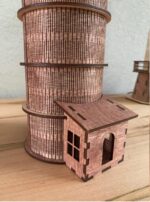 Miniaturas de Silo para Granja - Corte Láser en SVG para Glowforge | Natividad y Agricultura - Imagen 6