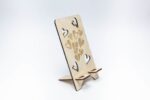 Soporte de Teléfono de Corazones para Corte Láser - Diseño Personalizado y Creativo