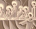 Última Cena 3D Multicapa SVG para Corte Laser de Madera y Papel - Archivo Mandala Decorativo - Imagen 2