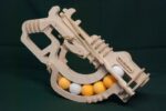 Pistola de Juguete de Ping Pong - Shooter Hecho a Mano, Archivo CNC para Corte Láser, Plan de Diseño - Imagen 2