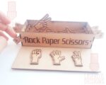 Archivos de Corte Láser para Piedra Papel o Tijera - SVG, DXF, PDF y Ai para Glowforge - Imagen 5