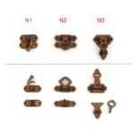 Cerraduras de Madera para Corte Láser - 3 Modelos en Formatos SVG, DXF y AI - Imagen 4