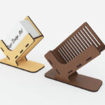 Soporte de Tarjeta: Archivos SVG para Corte Láser - Diseños Vectoriales Personalizables