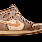 Corte láser CNC multicapa de serpiente para zapatillas Nike Jordan personalizadas