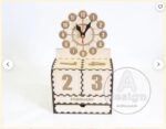 Calendario Perpetuo de Madera - Modelo Vectorial para Corte Láser Personalizado - Imagen 4