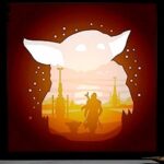 Plantilla 3D de Corte Láser: Yoda y Baby Yoda para Proyectos Creativos y Decoración