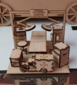 Maqueta de Quirófano y Ambulancia para Corte Láser - Archivos DXF, AI, PDF, CDR, SVG