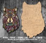 Rompecabezas de madera personalizables - Plantillas SVG para corte láser de animales originales - Imagen 6