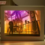 Caja de Luz Tren: Decoración Cálida y Encantadora para el Hogar y Eventos Especiales