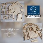 Puerta del Ratón: Archivo SVG Corte Láser para Caja de Dientes de Leche y Primarios - Imagen 3