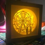 Plantilla Digital SVG de Caja de Luz "Amor" para Regalos de Boda - Tamaño Personalizable - Imagen 2