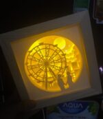 Plantilla Digital SVG de Caja de Luz "Amor" para Regalos de Boda - Tamaño Personalizable - Imagen 3