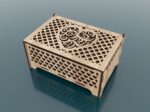 Caja de Joyería de Madera Personalizada - Diseño Único Cortado con Láser - Imagen 2