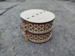 Joyero de Dos Pisos - Caja con Diseño Láser en DXF y CDR para Corte CNC - Imagen 2