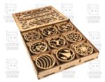 Cajas Decorativas para Adornos Pequeños - Archivos SVG, DXF, PDF y Ai para Corte Láser - Imagen 2
