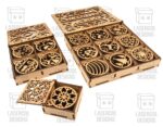 Cajas Decorativas para Adornos Pequeños - Archivos SVG, DXF, PDF y Ai para Corte Láser - Imagen 5