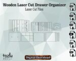 Organizador de Cajones de Madera Corte Láser - Archivo Vectorial SVG, DXF, CDR Descargar - Imagen 2