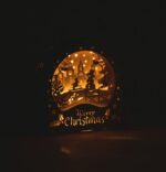 Luces Nocturnas Navideñas para Corte Láser - Archivos SVG, PDF y DXF para Glowforge (5 Piezas) - Imagen 3