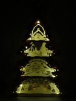 Plantilla de Corte Láser de Árbol de Navidad - Archivos SVG, DXF y Lightburn para Decoración - Imagen 2